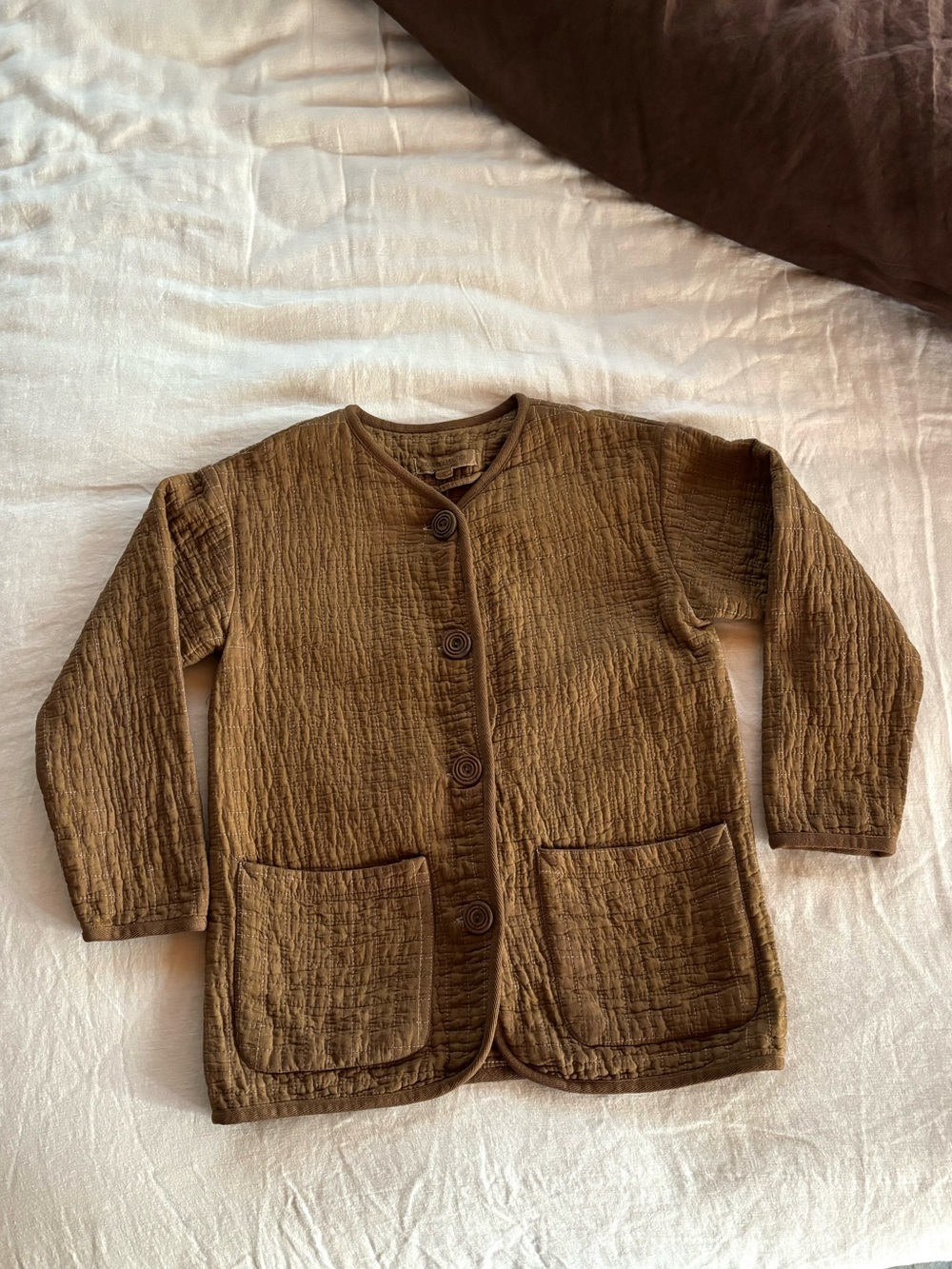 Emerson Fry Hand Dyed India Quilted Jacket
